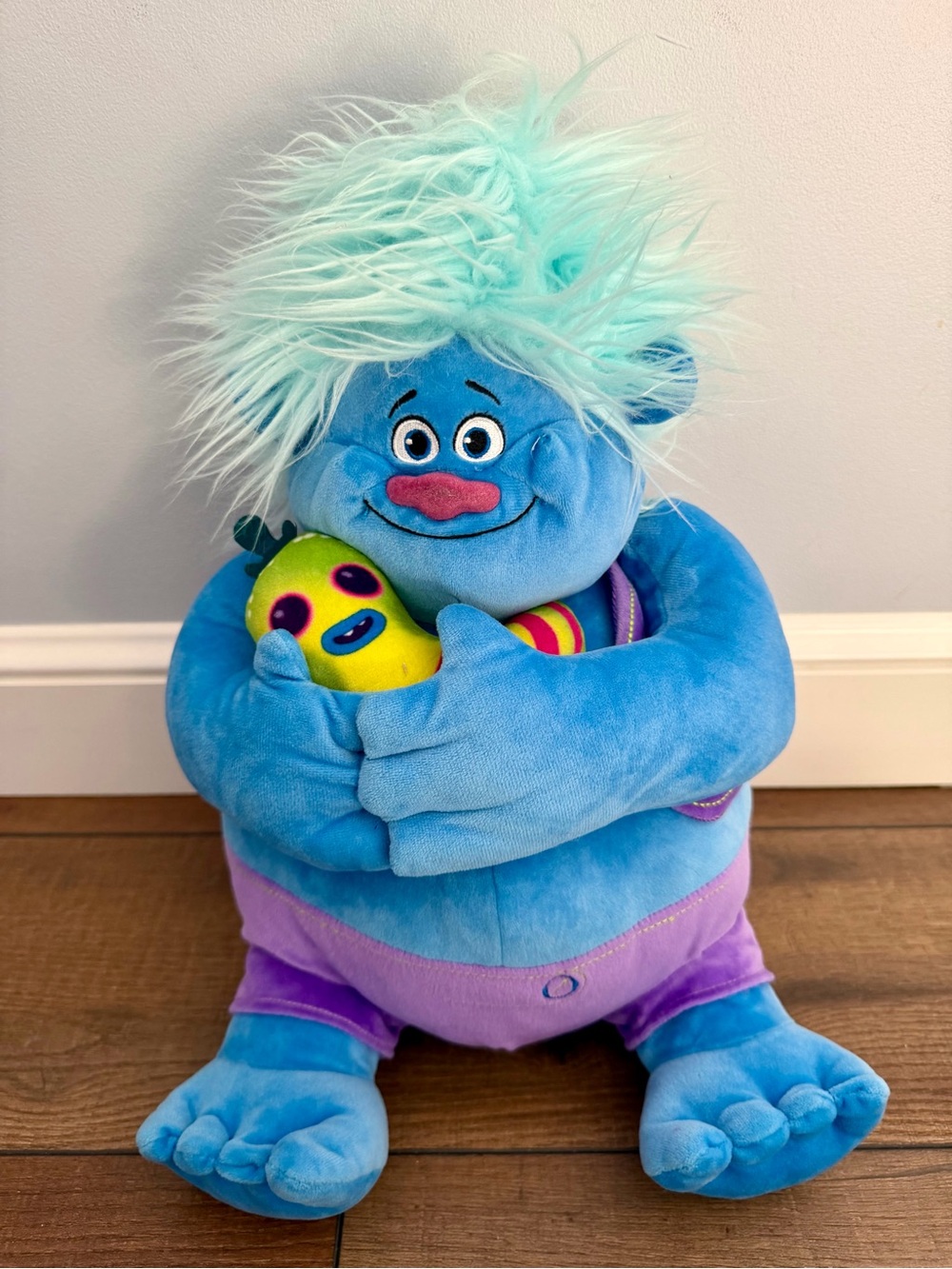 Dreamworks Trolls Biggie with Mr. Dinkles 14.5 Inches Plush Stuffed Toy 2016